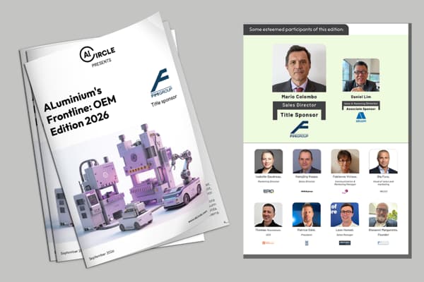 Aluminium’s Frontline: OEM Edition 2026 launched! Inside the technologies powering aluminium from mine to recycling