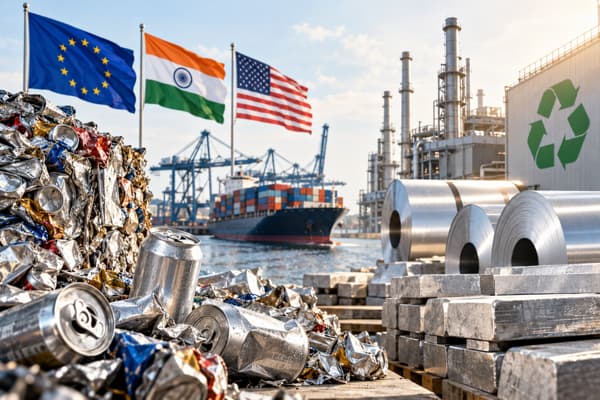AL Circle Analysis: Europe’s aluminium scrap curbs, India’s risk and US’s supply opportunity