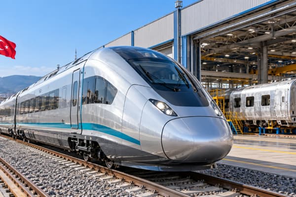 Turkiye begins mass production of aluminium-bodied high-speed trains