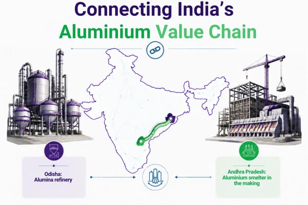 Andhra Pradesh backs Srikakulam aluminium smelter plan with Odisha alumina link