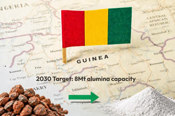 Guinea targets 8Mt of alumina capacity by 2030: Can its power grid deliver 5k–10k MW?