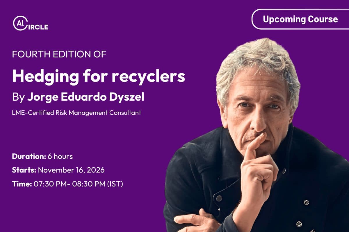 Hedging for recyclers: Where does it fit into the aluminium recycling business?