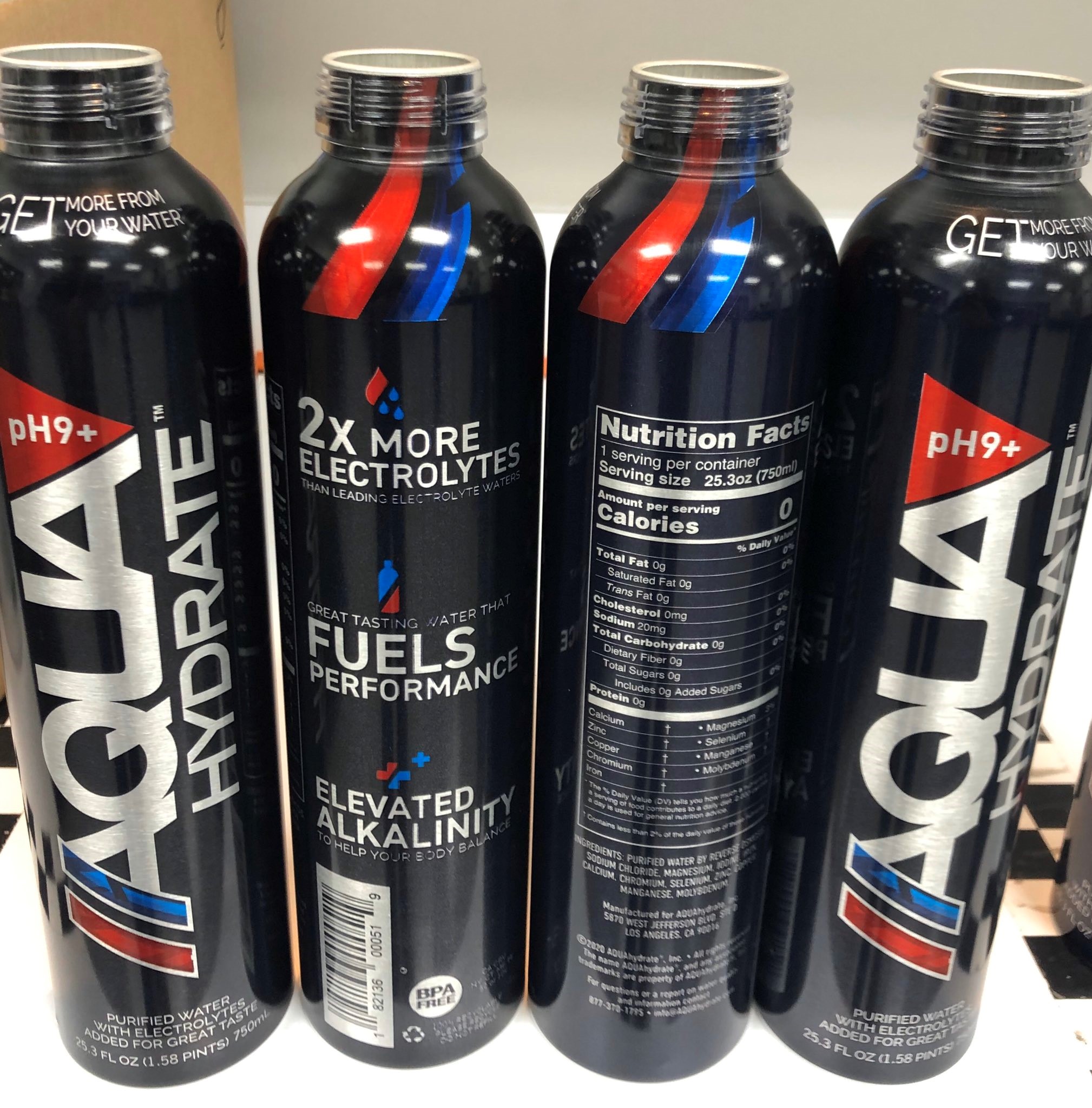 AQUAhydrate join the Aluminium club