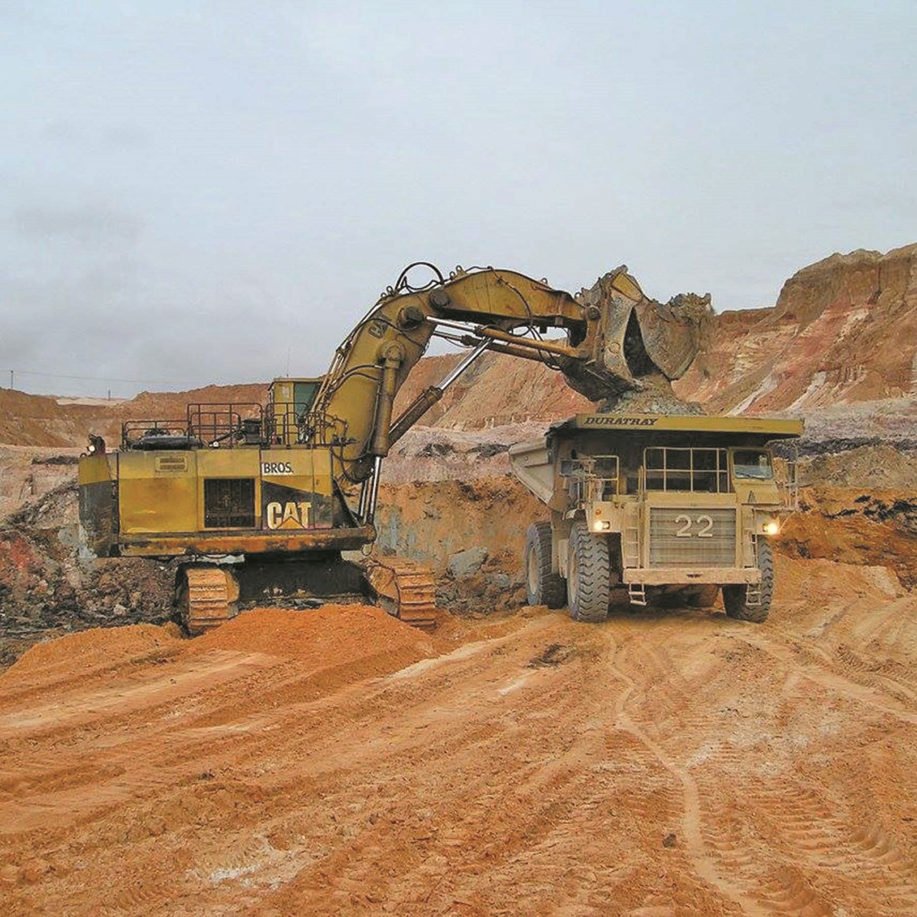 Bosai Minerals Group Guyana controls bauxite dust pollution