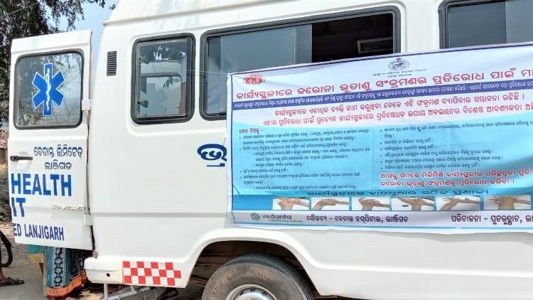 Vedanta Lanjigarh conducting CSR health initiatives and sensitization programmes for COVID-19