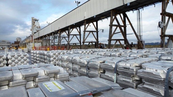 Rio's aluminium output takes a dip