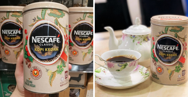 NESCAFÉ Classic Kopi Kedah in Aluminium cans for limited edition 