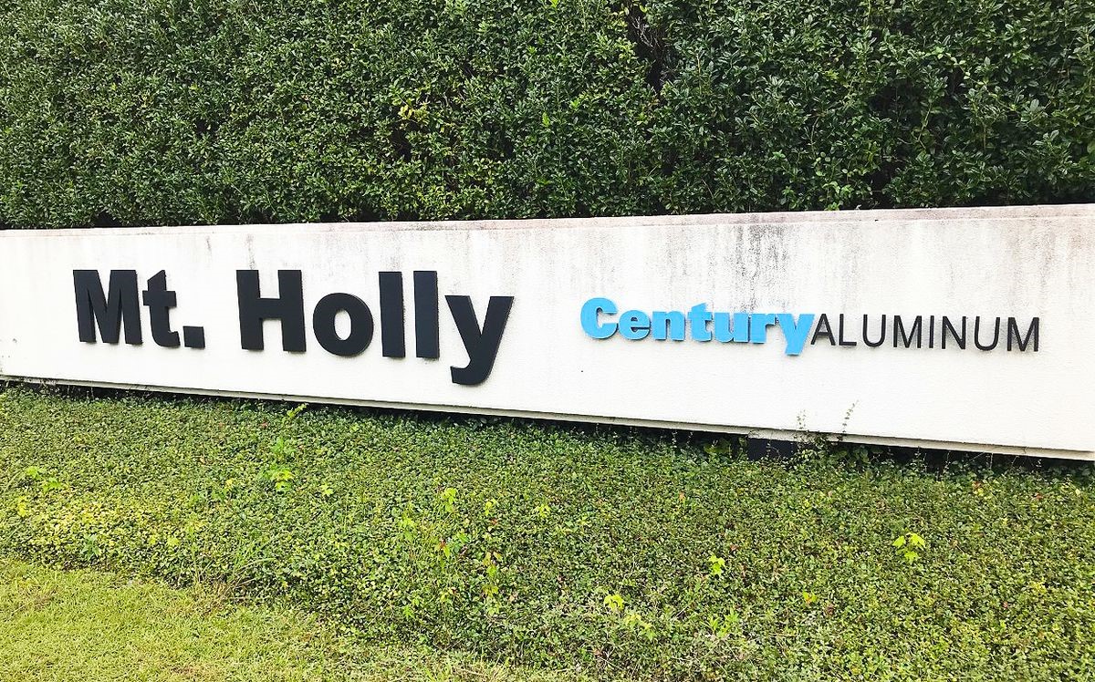 Century Aluminum concludes Mt. Holly Aluminium smelter power contract