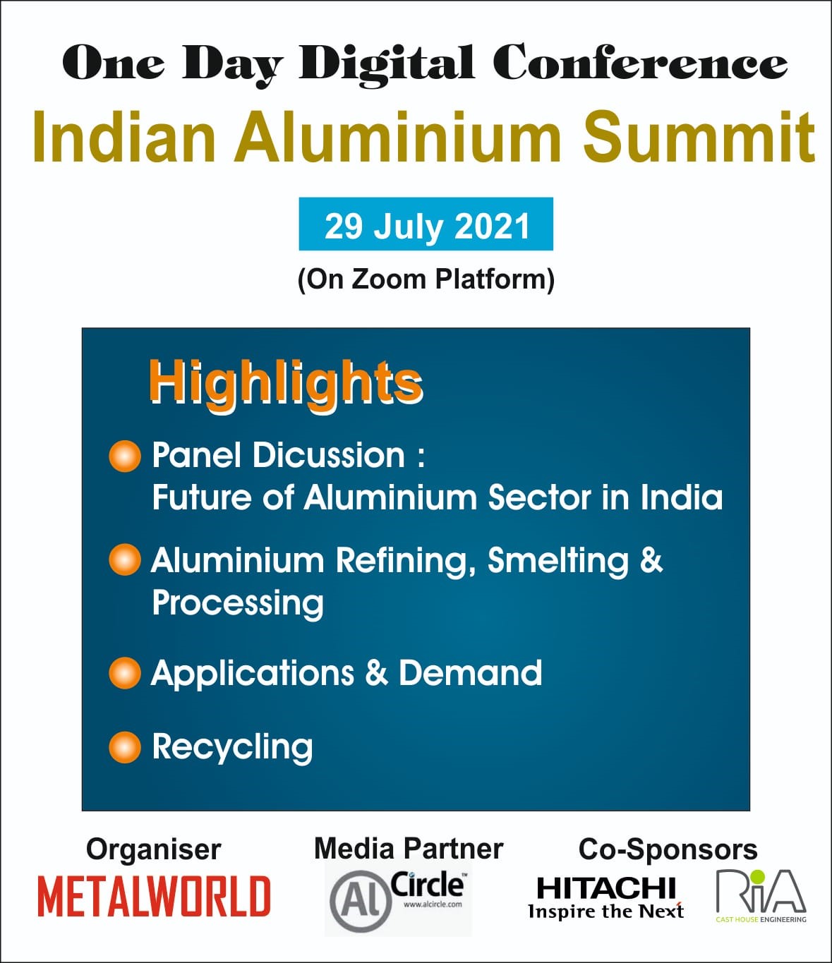 'Indian Aluminium Summit' brings the stakeholders under one platform