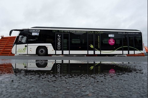 Glasgow Airport trials zero-emission bus 