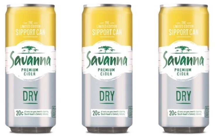 Savanna switch to aluminium cans due to a severe glass shortage