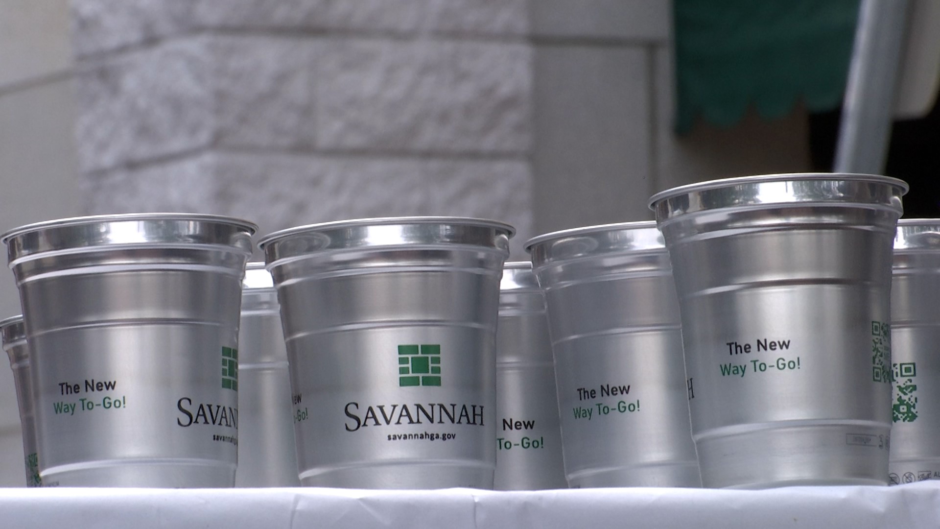 Savannah business association ideates redesigning aluminium cups into sustainable souvenirs