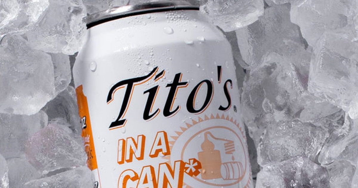 Tito’s ridicules seltzer makers with newly introduced empty aluminium cans, The Tito’s in a Can, Alcircle News