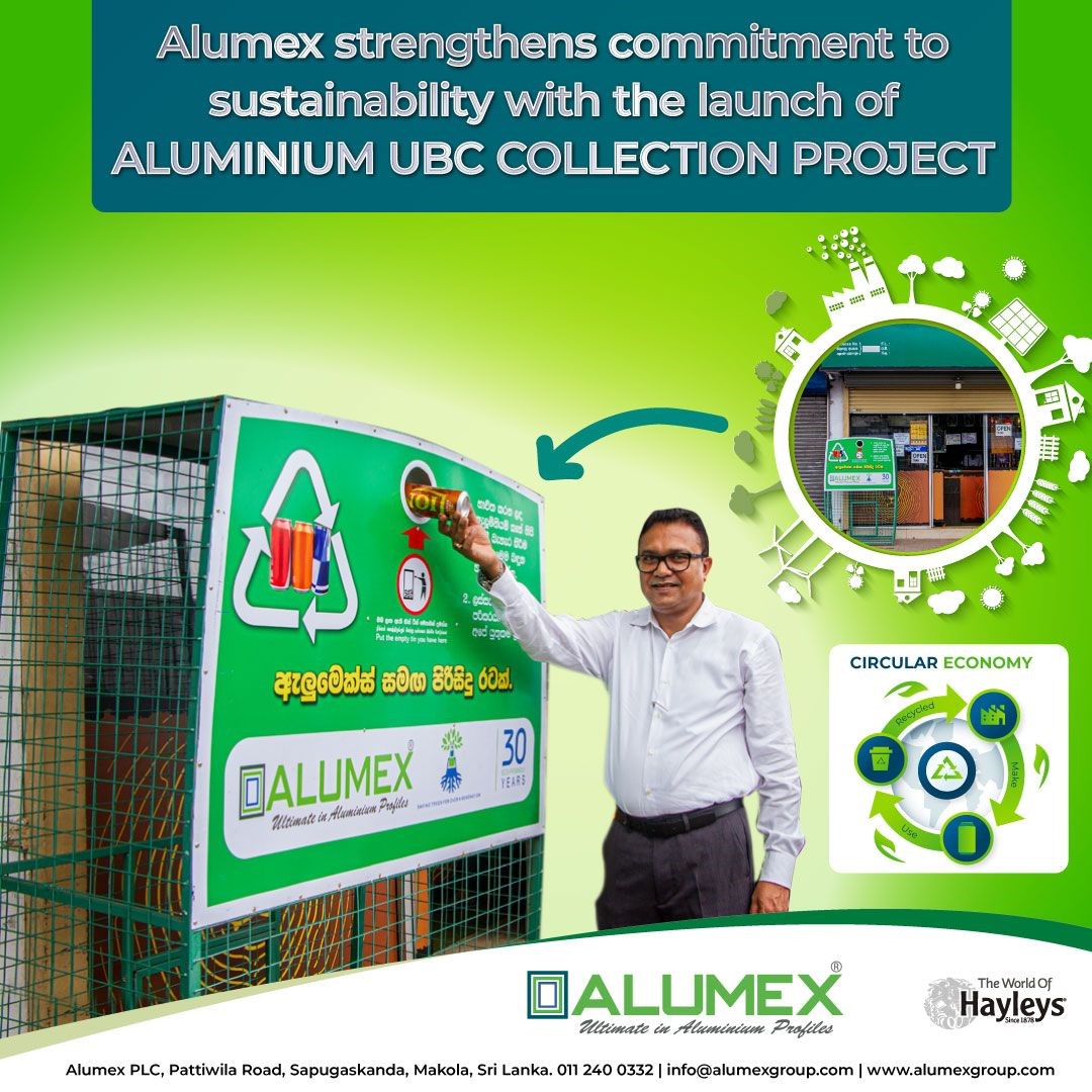 Alumex reinforces sustainability with its aluminium UBC collection project launch