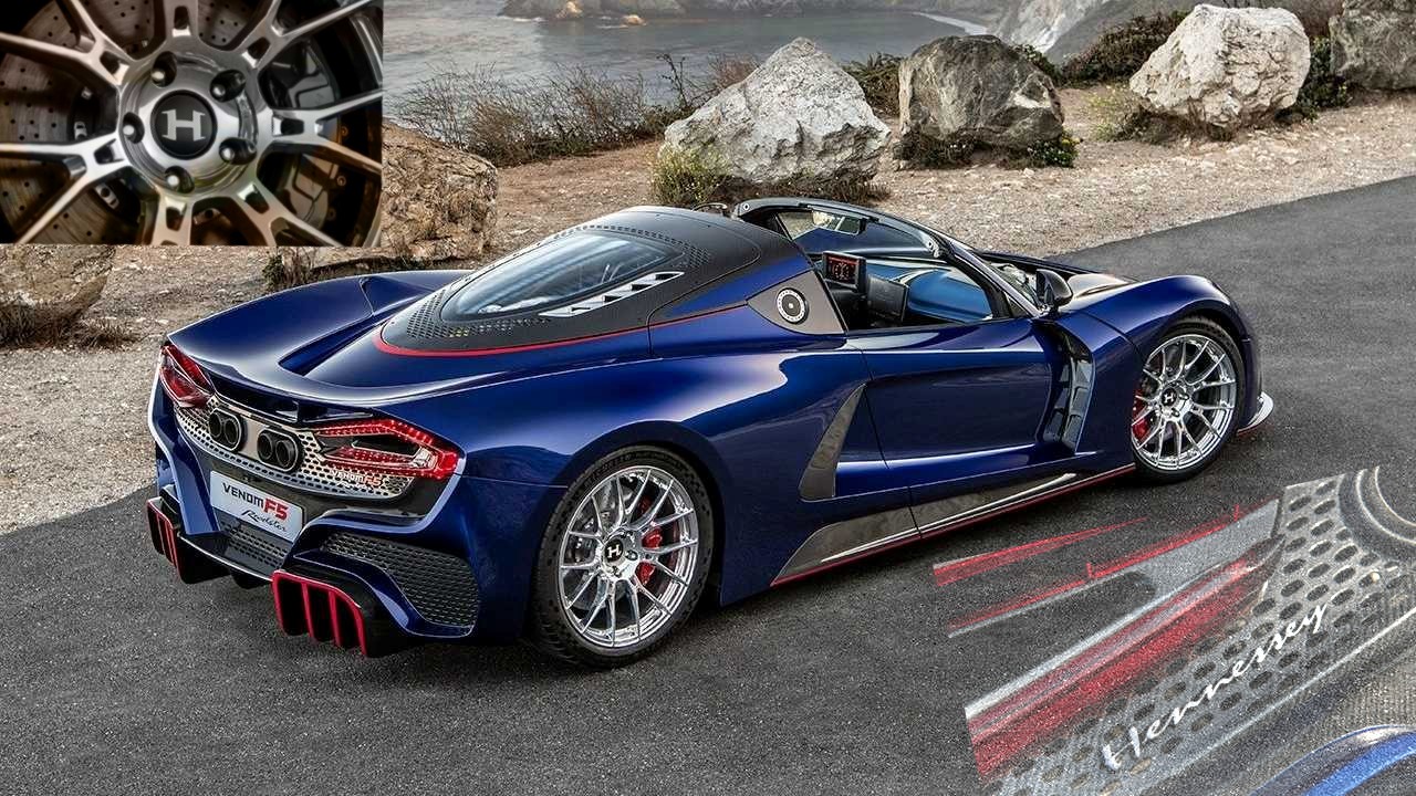 Hennessey reveals new Venom F5 Roadster with shinny aluminium wheels , Alcircle News