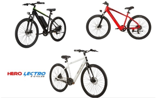 Hero Lectro’s latest e-cycle variants boast aluminium alloy 6061 frames