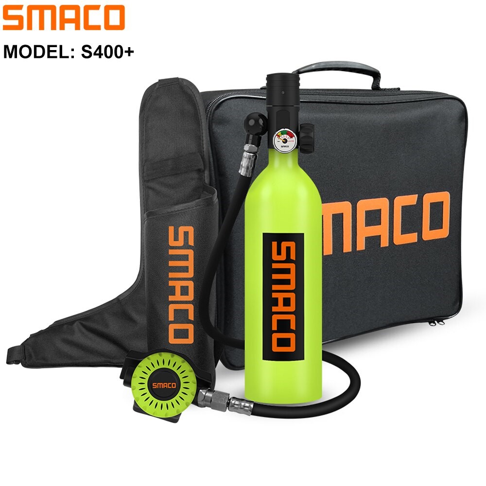 SMACO introduces latest S400Plus mini scuba diving tank composed of lightweight aluminium alloy , Alcircle News 