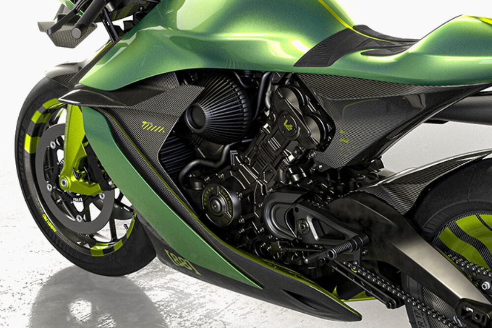 Aston Martin launches AMB 001 Pro superbike with machined aluminium billet crankcase , Alcircle News 