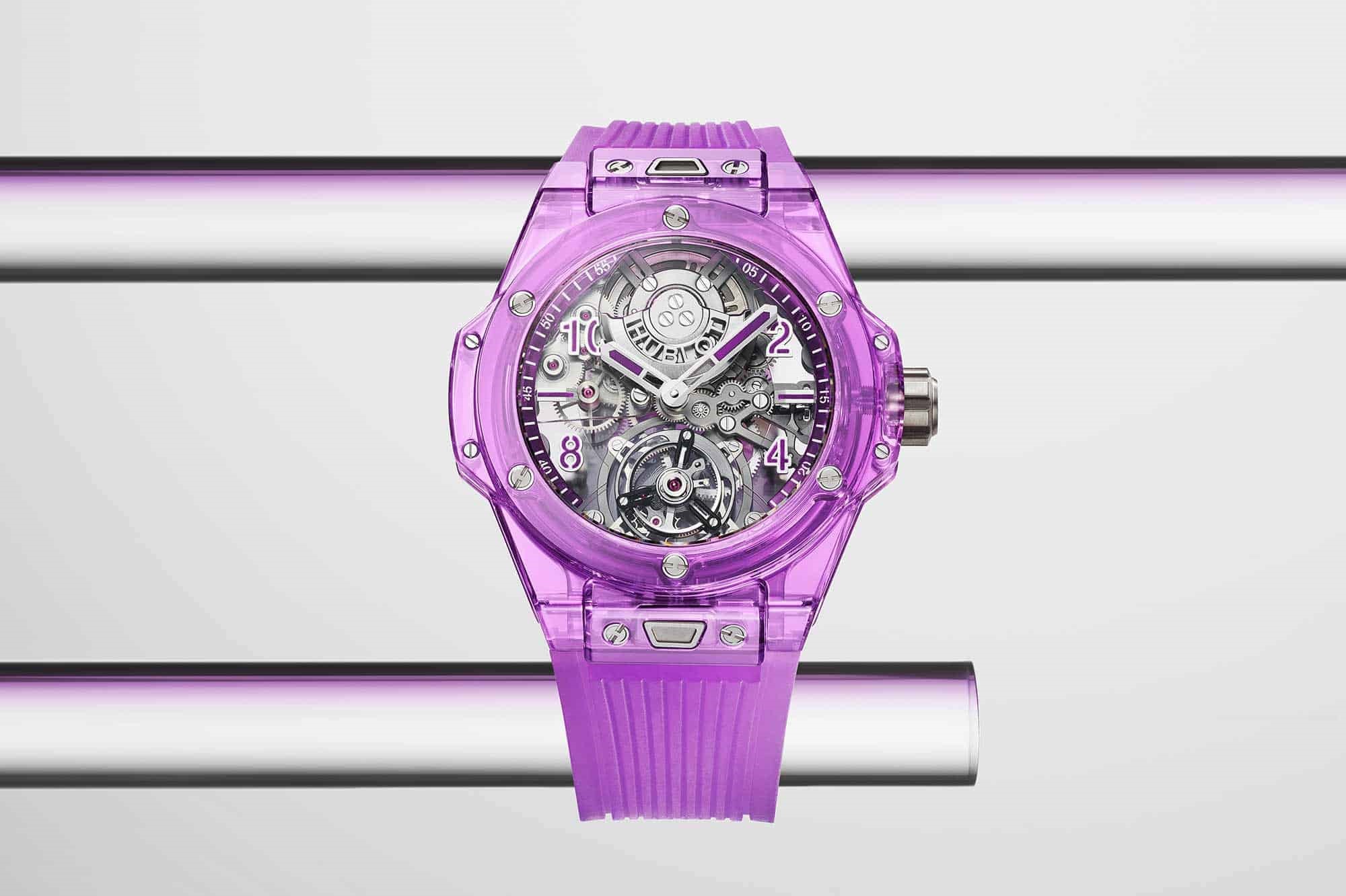 Hublot Big Bang Automatic Purple Sapphire sports rare shade due to aluminium oxide use, Alcircle News