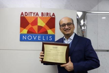 Novelis won the '2022 Supplier of the Year' award from Hyundai Motor Group