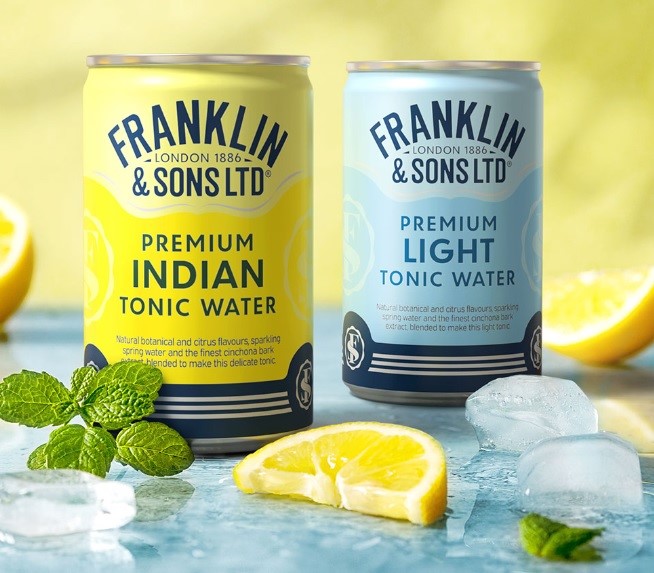 Franklin & Sons partners with Canpack to introduce its latest tonic water lines in aluminium cans