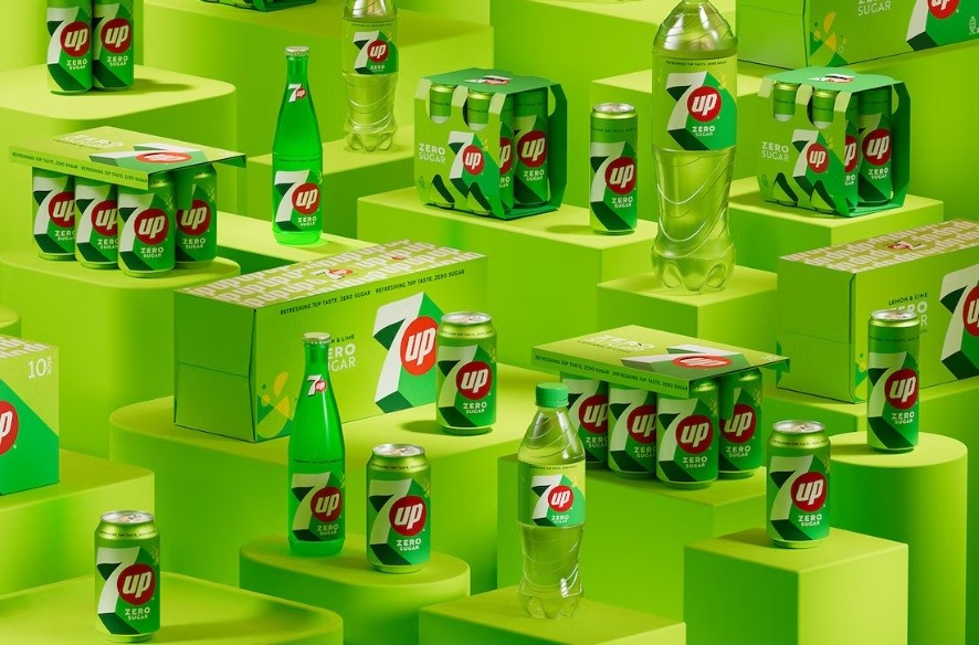 7UP aluminium cans undergo first major redesign in 7 years by PepsiCo