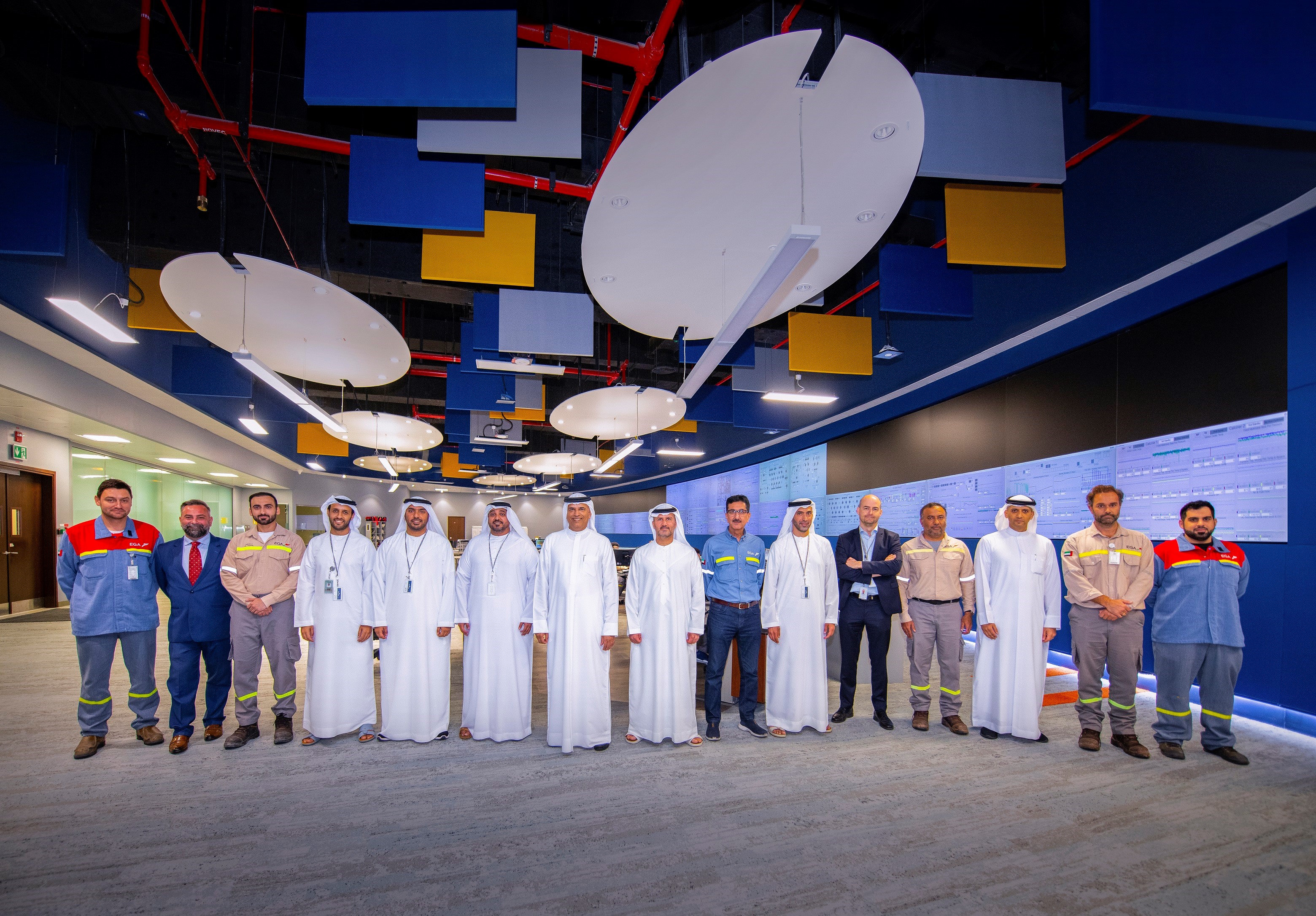EGA’s Al Taweelah facility welcomes His Highness Mohamed Ibrahim Al Hammadi, the CEO of ENEC