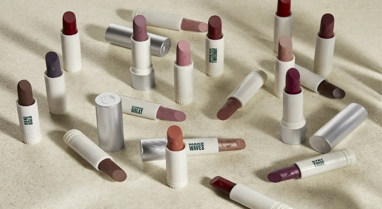 The Body Shop expands sustainability range with new lipstick in refillable aluminium case   