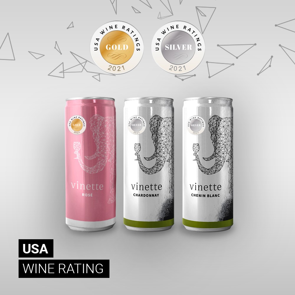 Vinette launches ‘Gold Award’ winning wine in sustainable aluminium cans 