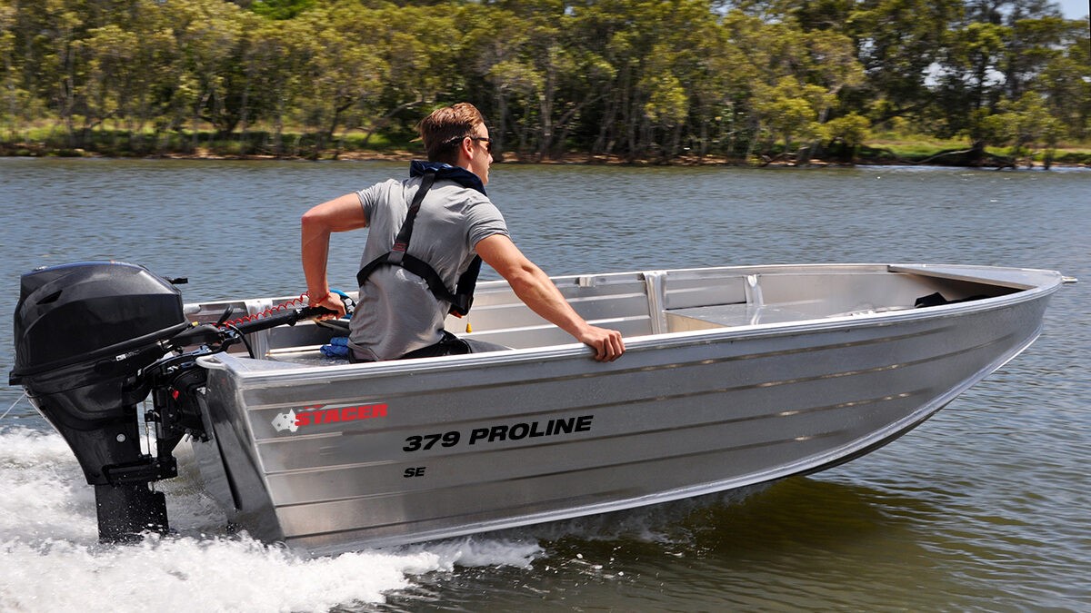 Stacer Australia’s newly launched fishing boats include two aluminium bench seats