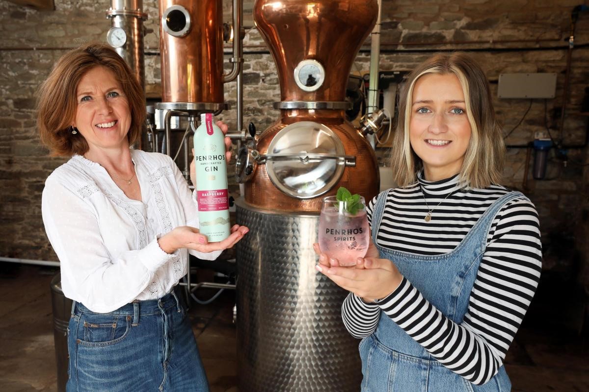 Penrhos Spirits' Wonky Raspberry in aluminium bottle wins the Gin Guide Product of the Year award