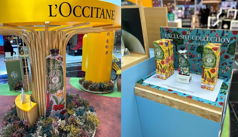 L'Occitane launches 'Gift of Nature' campaign featuring recycled aluminium packaging