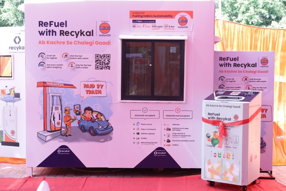 Indian Oil initiates 'Refuel with RecyKal' campaign for pet bottles and aluminium cans 