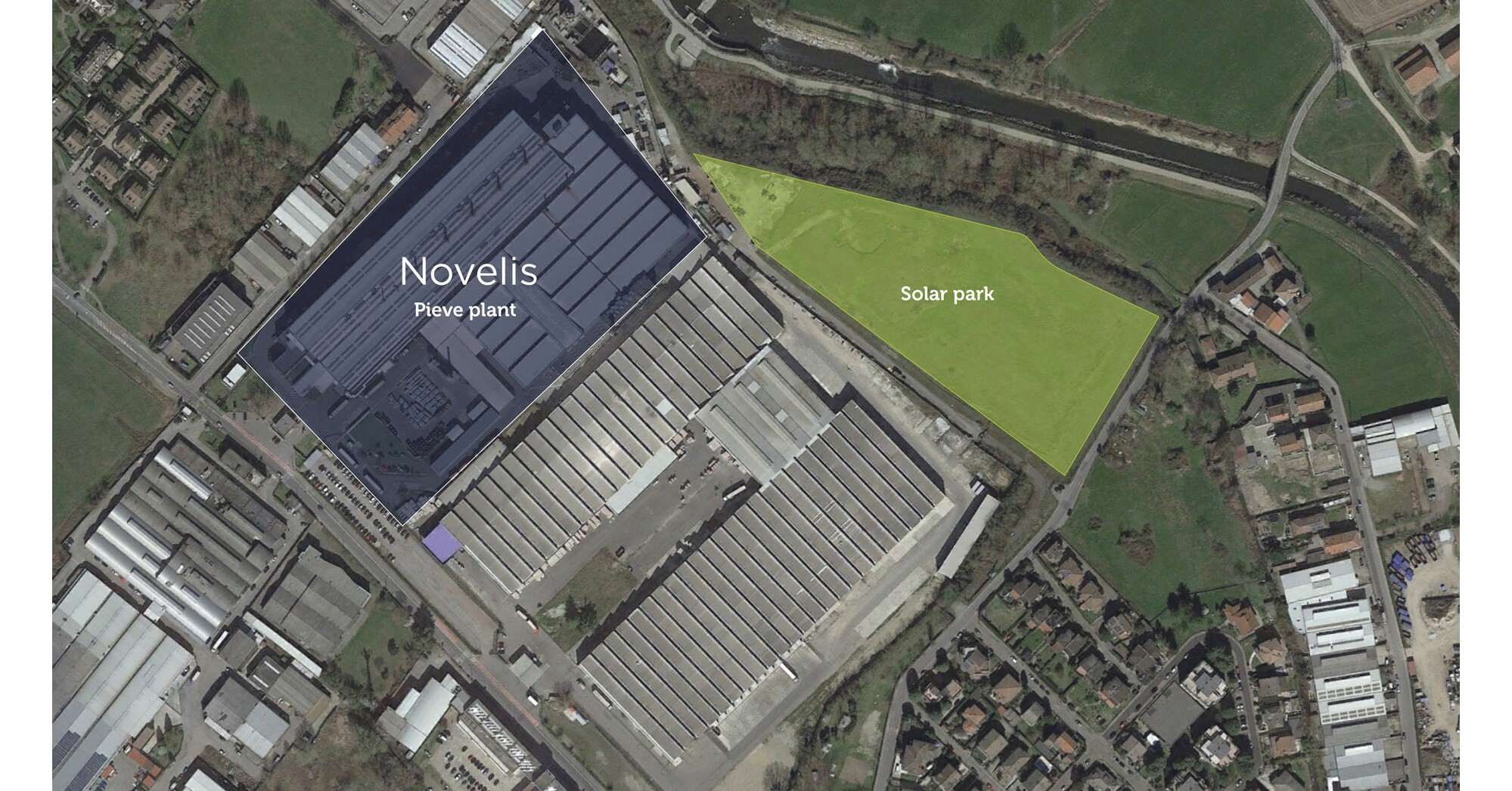 Novelis lays foundation stone for first onsite solar park in Pieve 