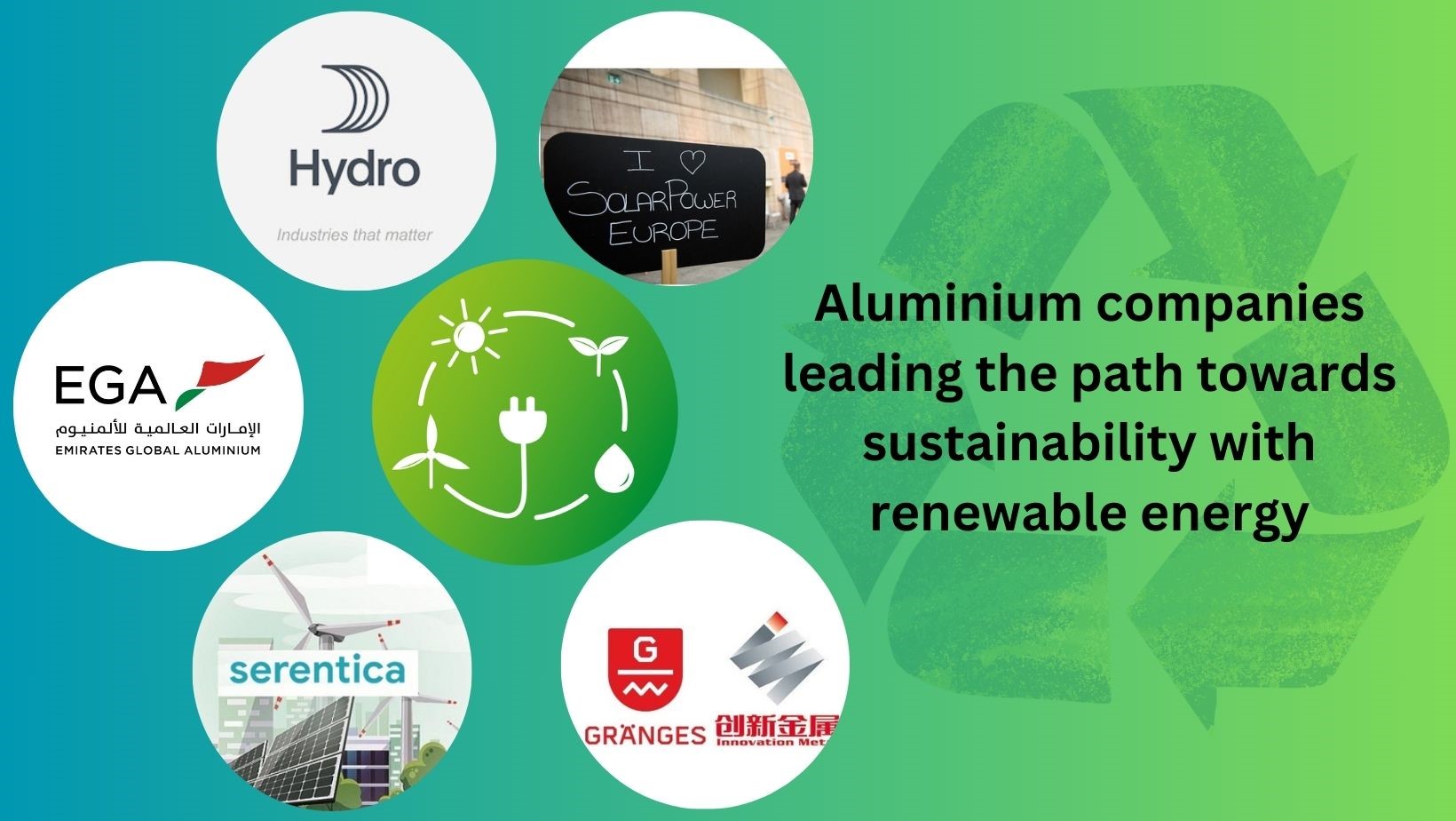 Aluminium companies leading the path towards sustainability with renewable energy