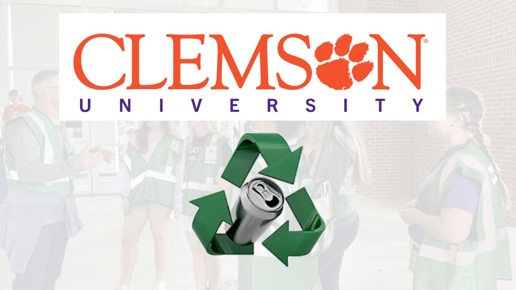 Student-led sustainability drive at Clemson University collects 215,000 pounds of aluminium cans and plastic bottles