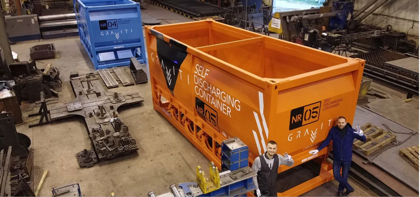 Technology-driven Graviti's self-discharging containers revolutionize bulk cargo logistics