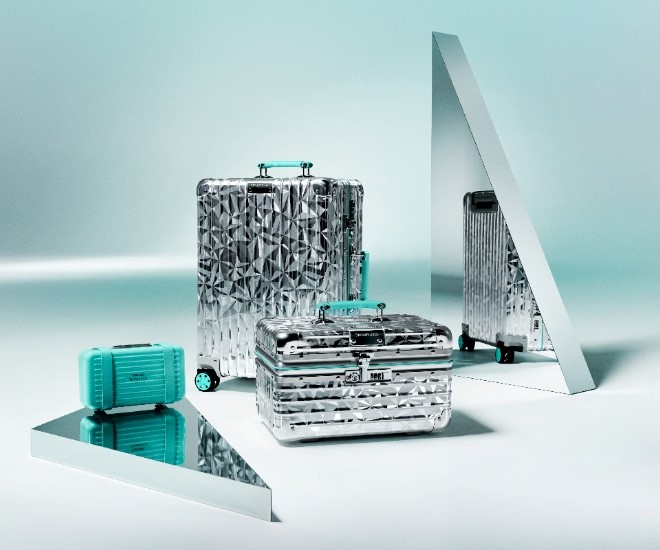 Rimowa and Tiffany proudly present the famous Robin Egg Blue