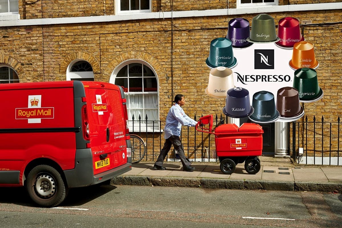 royal mail nespresso collection near me