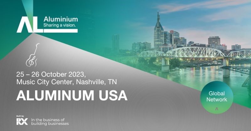 Countdown begins to the premier aluminium industry convergence in Nashville: Aluminium USA 2023!