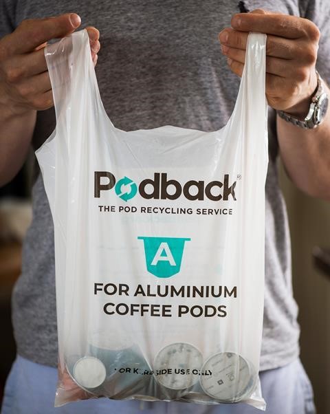 Circular Drive: Podback arrives at one million household coffee pods recycling milestone