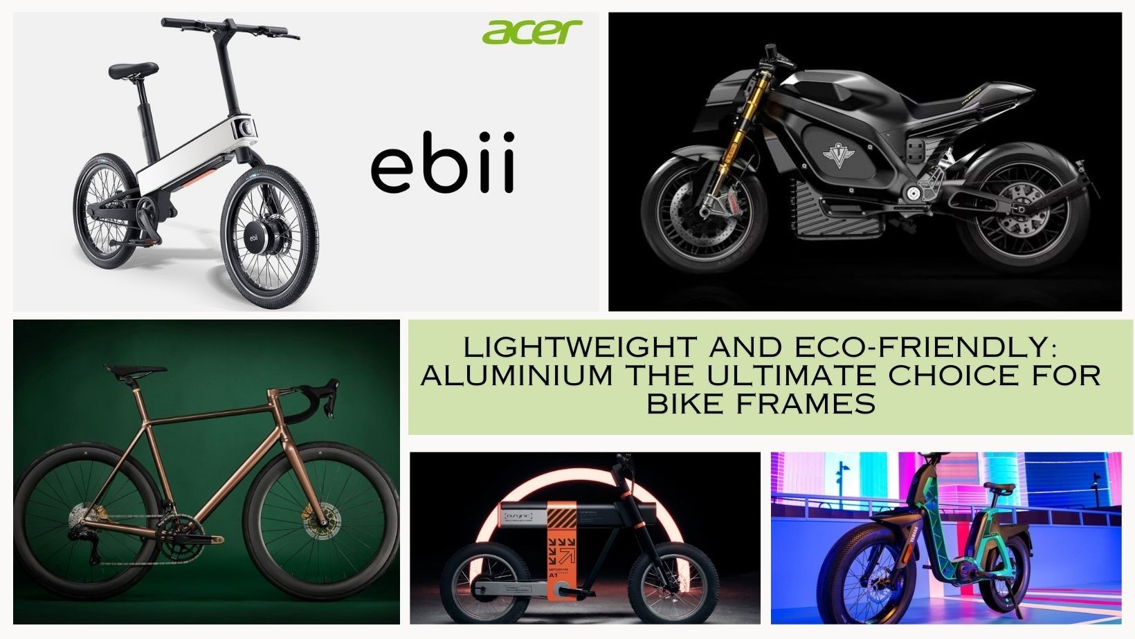 Lightweight and eco-friendly: Aluminium the ultimate choice for bike frames