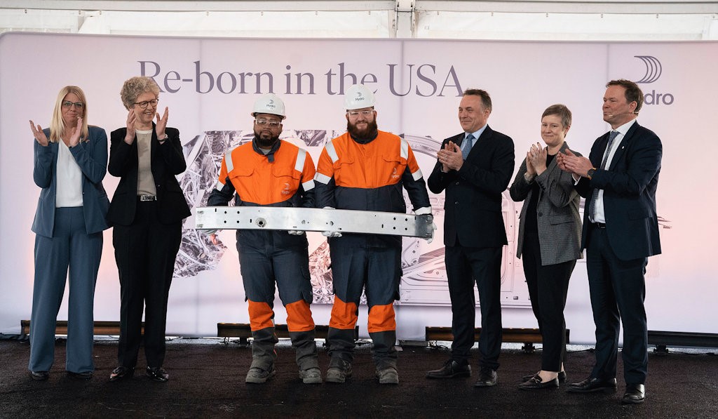 Hydro opens its third state-of-the-art aluminium recycling facility in the US