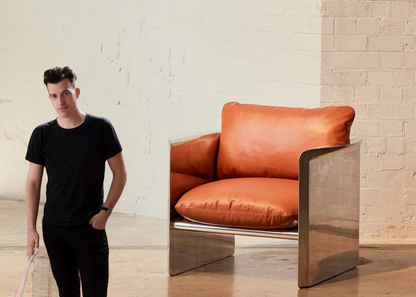 Australian designer Tom Fereday creates extraordinary furniture range with recycled aluminium 