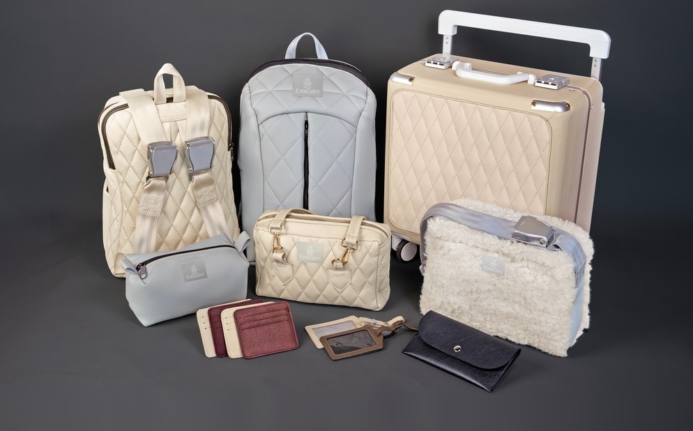 Sustainability at its best: Emirates introduces capsule collection made of upcycled aircraft materials 