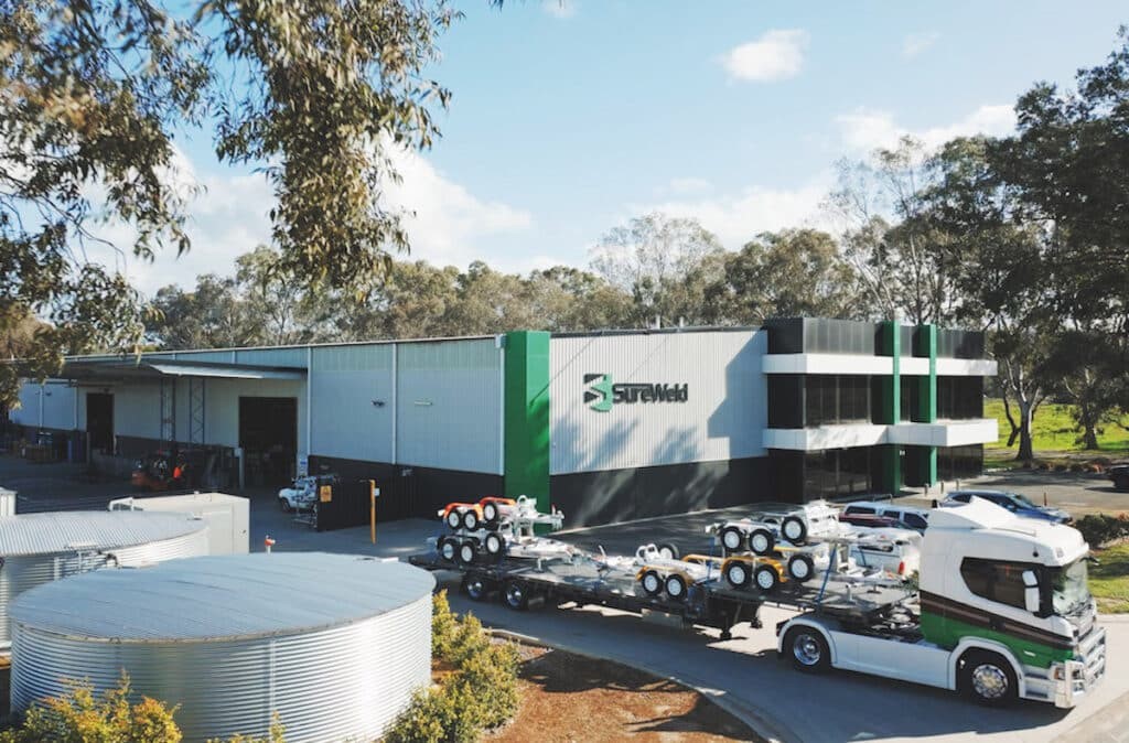 A green bond that lasts forever: SureWeld sources Capral’s low carbon aluminium for its trailers 
