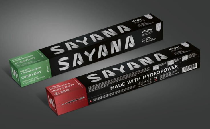 Rusal Allow Intera used in making Sayana aluminium foil