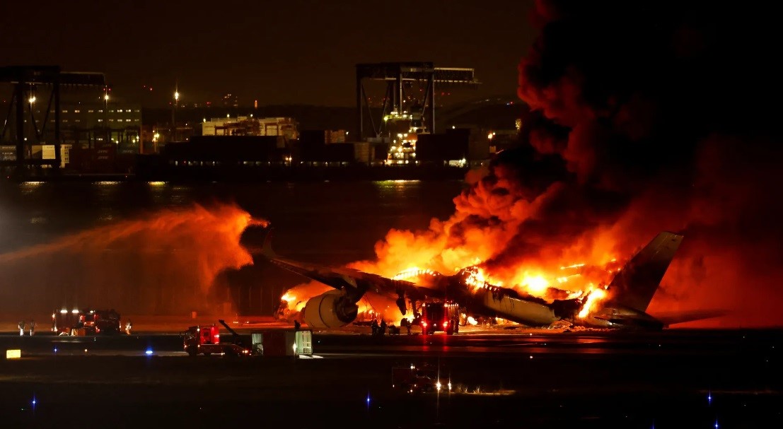 Fire at Tokyo's Haneda Airport: Exploring aluminium's role in enhancing aircraft safety