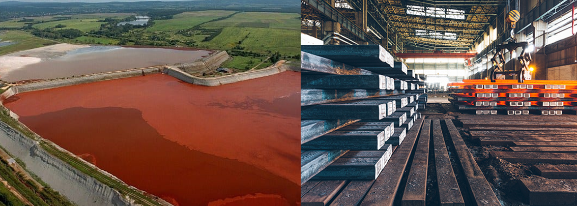 Toxic red mud can be repurposed, leading to green steel production