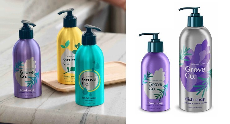 Grove Collaborative redesigns its flagship Grove Co. line with sustainable aluminium packaging 